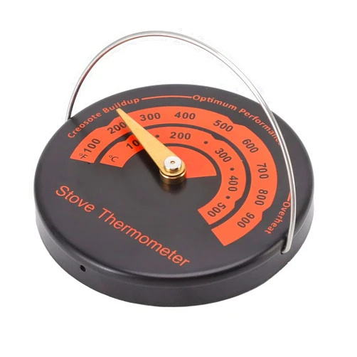 Topyond Magnetic Stove Thermometer,Stove Top Thermometer for Wood Burning Stoves,Bimetal, Wide Scale Range for Home,Fireplace,Chimney Flue