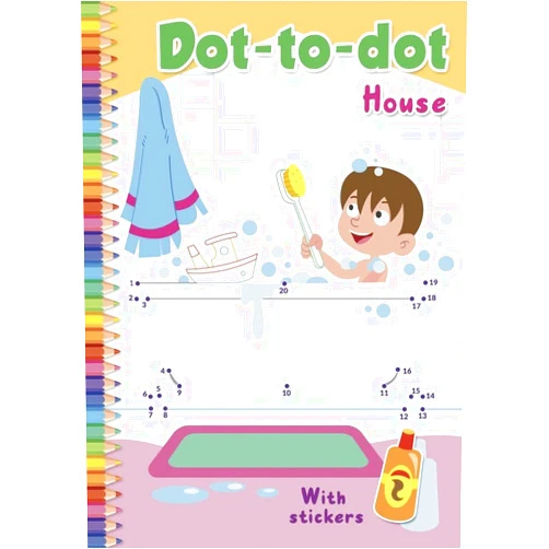 Isadora Smunket Smunket Dot-to-Dot House: With stickers