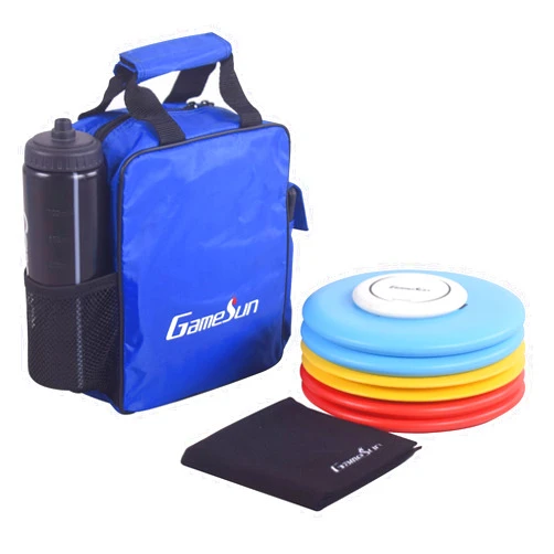 GAMESUN Disc Golf Set with 6 Discs and Mini Disc,Starter Disc Golf Bag,Towel
