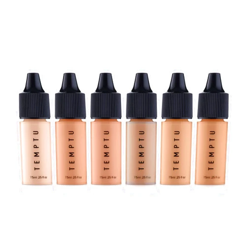 TEMPTU Perfect Canvas Airbrush Foundation: Anti-Aging, Long-Wear Makeup, Buildable Coverage For Hydrated And Healthy Skin Semi Matte, Natural Finish 24 Shades