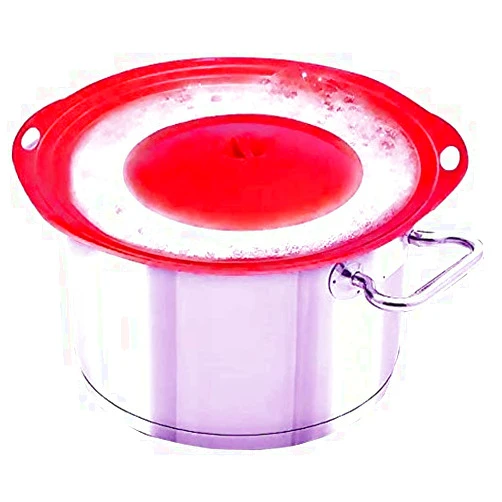 LINFON Boil Over Protector Boil Over Universal Lid Fits Openings 6