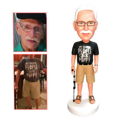 FASHIONBОBBLEHEAD Custom Bobbleheads, Personalized Full Figurine, Polymer Clay 100% Customized Bobblehead, Unique Gift Suitable for Any Occasion