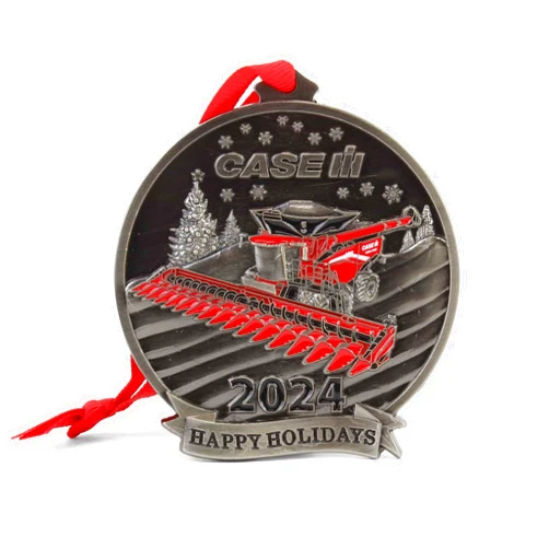 Spec Cast 2024 Case IH AF11 Combine Ornament, #21 in Series ZJD1939