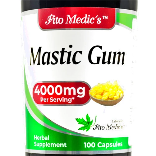 FITO MEDIC'S Labs - Mastic Gum – 4000 mg per Serving- Supporting Stomach, Duodenal & Oral Health, Ultra high Absorption s.