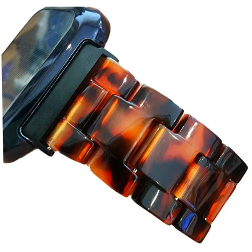 DSAAplus Compatible with Fitbit Versa4/Sense2/Versa3/Sense, Versa/Versa 2/Versa Lite/Versa SE Bands Resin Fashion Smartwatch Replacement Wristband Strap for Women Men