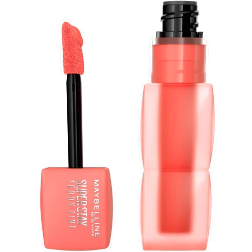 MAYBELLINE Super Stay Teddy Lip Tint, Long Lasting Matte Lipstick For Up To 12HR Wear, Baby Tee, 1 Count