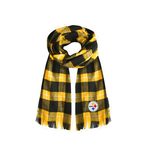 Littlearth NFL Plaid Blanket Scarf - Fashion Scarf
