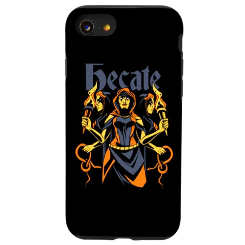 Greek Mythology Gods Design Co. iPhone SE (2020) / 7 / 8 The Goddess Hecate of Magic, Theurgy, and Necromancy Case