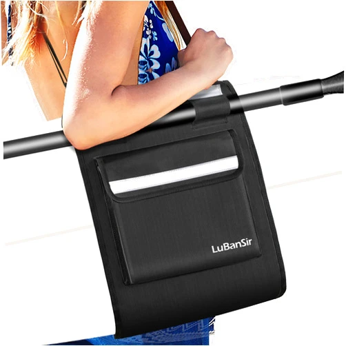 LuBanSir Surfboard Bag, Surfboard Travel Bag for Outdoor Fit Carrying 5'0, 5'6, 6'0, 6'6, 7'0, 7'6, 8'0, 8'6, 9'0, 9'6, 10'0 Shortboard, Longboard and Hybrid, 14.2in x 5.05ft
