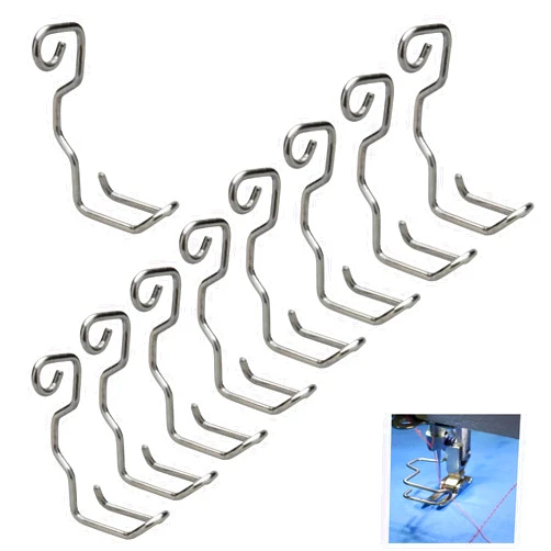 TorSor 10 Pack Sewing Machine Finger Guard Safety Protector to Prevent Hands Hit Needle for Singer Classic Juki Consew Yamata Brother Strong Tough Chain Stitch Machines Beginner Sewer