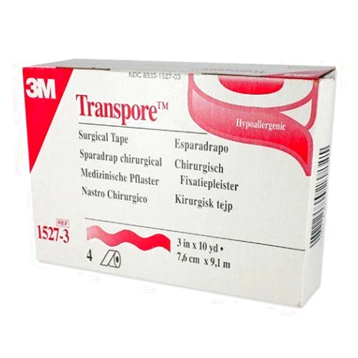 3M-1527-3 Transpore Surgical Tape 3