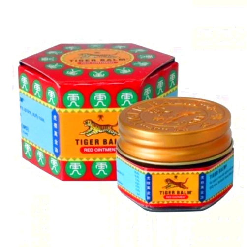 Tiger Balm Red Extra Strength Pain Relieving Ointment, 10g