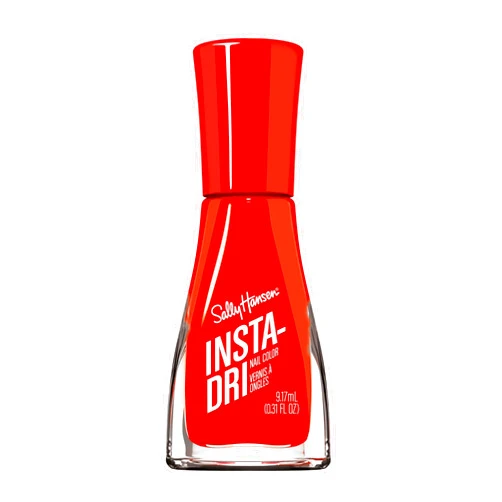 Sally Hansen Insta-Dri Nail Polish | Quick Dry, Long Lasting, Streak-Free Shine | Opaque, Glossy | 361 Augmented Red-ality | Vivid True Red Nail Color