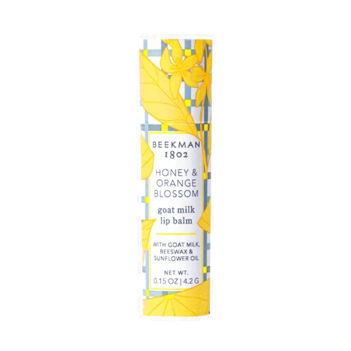 Beekman 1802 Goat Milk Lip Balm - Nourishes, Hydrates & Softens Lips - Prevents & Treats Dry & Chapped Lips - Cruelty-Free Lip Care - Packaging May Vary