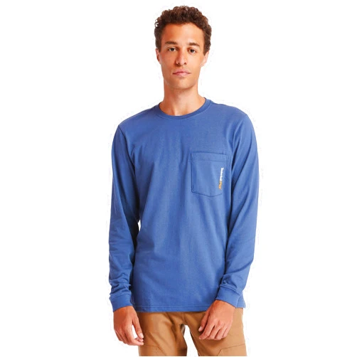 Timberland PRO Men's Base Plate Blended Long-Sleeve T-Shirt