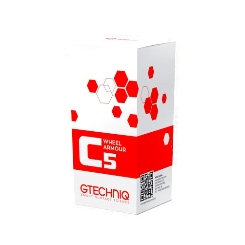 Gtechniq C5 Wheel Armor Wheel Cleaner, Rims Cleaner Protects Alloy Rims, Brake Dust Remover Wheel Cleaner Repels Brake Dirt for up to 12 Months - 1 fl oz (30ml), Sufficient for 4 x 21 Outer Rims