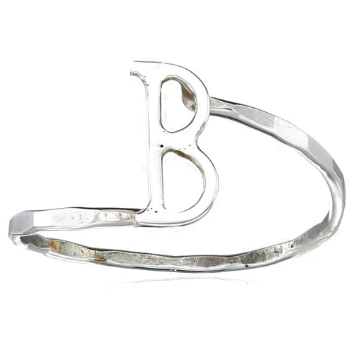Melissa Joy Manning Alphabet Silver Initial Ring, Size 7