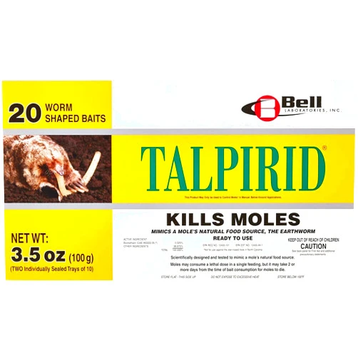 Talpirid TRTD11230 Talprid Mole Bait, Yellow
