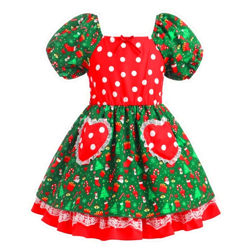 IDOPIP Toddler Baby Girls Cow Plaid Strawberry Rainbow Tutu Dress Summer Sleeveless Princess Birthday Party Dresses Clothes