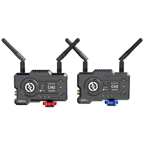 HollyView Hollyland Mars 400S PRO Wireless Video Transmission System, 1080P HDMI SDI Transmitter and Receiver, 0.08s Latency, 400ft Range, 8 Channels, 4 APP Monitoring, 3-Way Power Supply, 3 Scene Modes