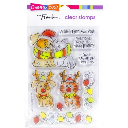 Stampendous Clear Stamps STAMPND BRIGHTNOSE, Bright Nose Frame