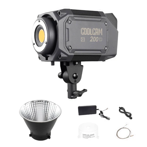 LS CoolCam 200D LED Video Light 200W 5600K Daylight,Supply APP Control