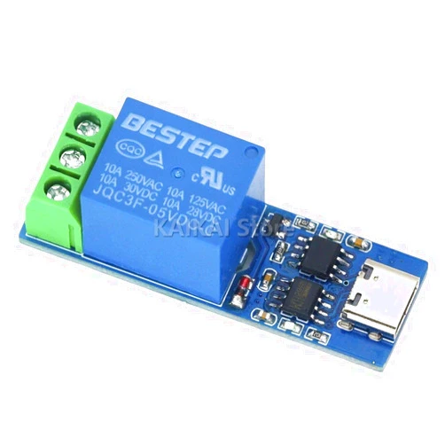 FICEMETOI TypeC Interface LCUS-1 USB Relay Module USB Intelligent Control Switch Serial Port Relay