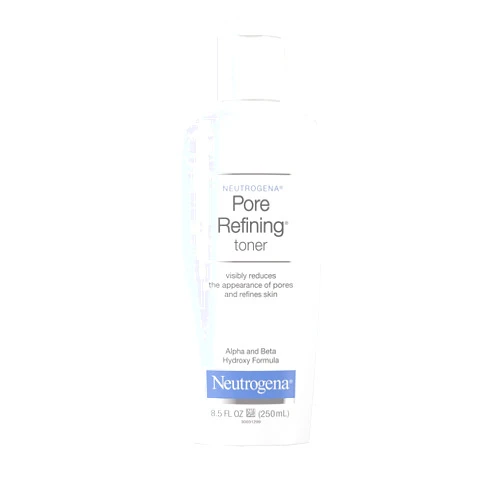 Neutrogena Pore Refining Toner with Witch Hazel, Alpha Hydroxy Acid & Beta Hydroxy Acid, Oil-Free & Hypoallergenic Facial Pore Cleansing Toner, 8.5 fl. oz