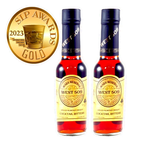 Warn Reserve Cocktail Bitters, West 509 Spiced Almond, 5 ounce (Pack of 2)