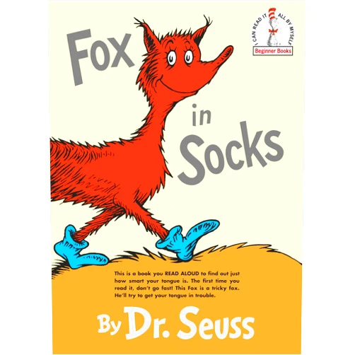 Dr. Seuss,Theodore Geisel Fox in Socks (Beginner Books)