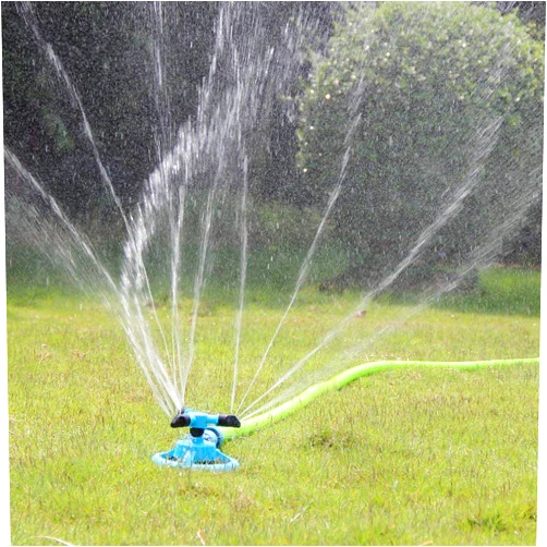 Kadaon Lawn Sprinkler Automatic Garden Water Sprinklers Lawn Irrigation System Large Area Coverage Rotation 360 Degree