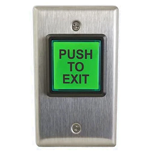 CAMDEN MARKETING CM30E GREEN PUSH TO EXIT BUTTON by Camden