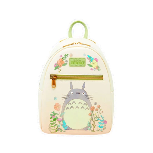 Hot Topic Loungefly Studio Ghibli® My Neighbor Totoro Flowers Totoros Mini Backpack SAGE GREEN NONE