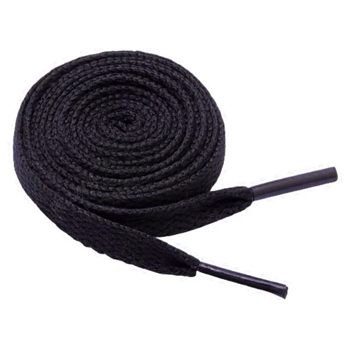 Ulafbwur Shoelaces 1 Pair Sneaker Shoelaces Wear-resistant Knitted Solid All Match Shoe Laces for Bag Flat Shoelaces