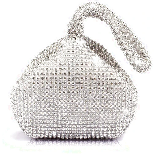 JIAN YA NA Fashion Women Bridesmaid Lady Girl Bride Evening Clutch Bag for Prom Cocktail Party Wedding Engagement