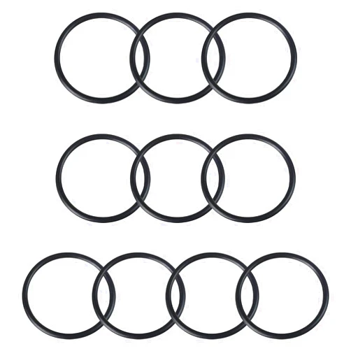 Othmro 10pcs Nitrile Rubber O-Rings, 2mm Wire Dia 35mm OD Metric Sealing Nitrile NBR Rubber Washers for Oil or Air Sealing, Professional Plumbing, Car Repair, Air or Gas Connections Black