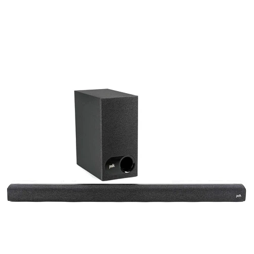 Polk Audio Signa S3 Sound Bar for TV & Wireless Subwoofer with Built-in Chromecast & Google Assistant, Low-Profile Design, Works with 8K, 4K & HD TVs, Bluetooth and Wireless Streaming