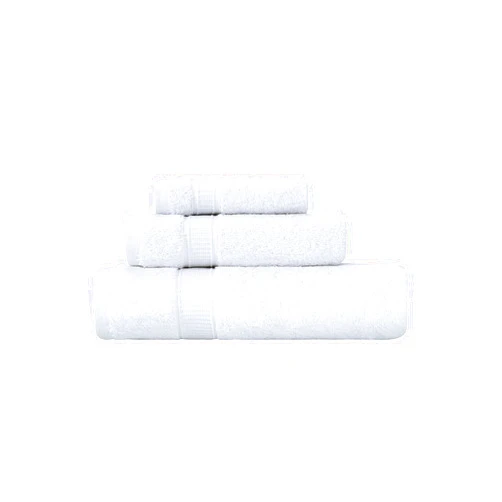 LA' HAM MAM FINE LIVING LA HAMMAM 3 Piece Towel Set - 1 Bath Towels, 1 Hand Towels, 1 Washcloths for Bathroom, College Dorm, Kitchen, Shower, Pool, Hotel, Gym & Spa | Soft & Absorbent Turkish Cotton Towel Sets, White