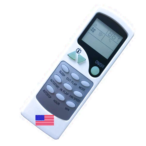 CHOUBENBEN Replacement Soleus Air Air Conditioner Remote Control KFGHP-09-ID KFGHP-09-OD KFGHP-12-ID KFGHP-12-OD KFGHP-09 KFGHP-12