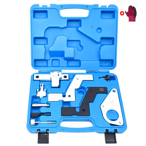 Yuesstloo Engine Camshaft Timing Locking Tool Kit, Compatible with Jaguar Land Rover Evoque Ford Edge Escape Volvo Mondeo 2.0T Mustang 2.3T, Replace 303-1595 303-1600 303-1594