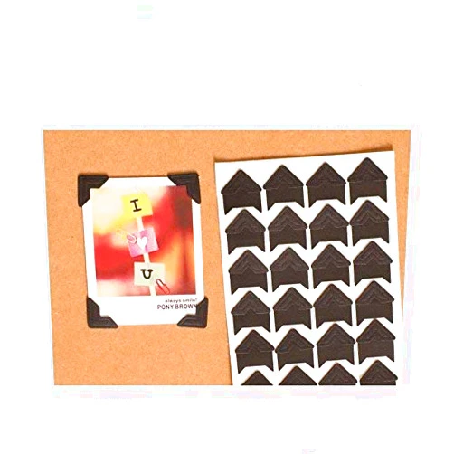 Pulaisen 360 Count Self-Adhesive Acid Free Photo Corners Scrapbooks Memory Books