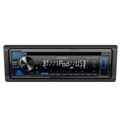 KENWOOD KDC-BT370U CD Car Stereo with Bluetooth, AM/FM Radio, Front High Power USB, Alexa Built in