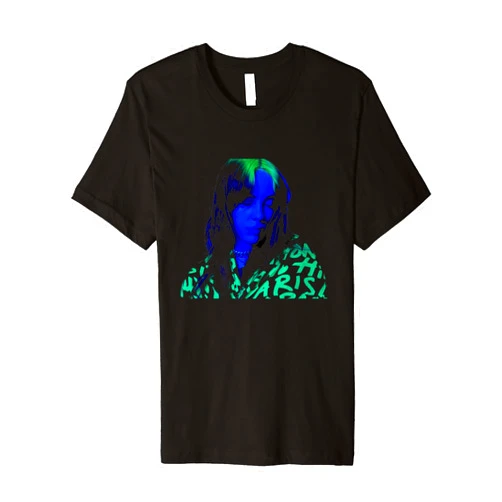 Billie Eilish Official Billie EIlish Downward Glance Photo Premium Short Sleeve T-Shirt