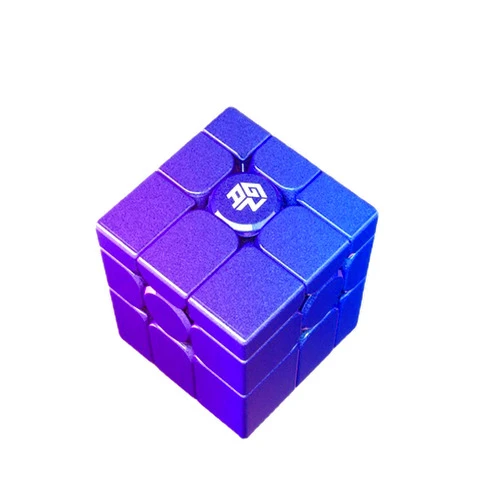Cuberspeed gan mirror cube uv coated Speed Cube Purple Gan Mirror Blocks Magnetic Cube Puzzle