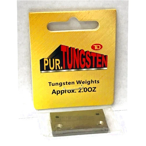 Pur.Tungsten Pinewood Car Tungsten Weight Plates (4 Pack of 1/2 oz. weights total 2 oz.) Pre-drilled Screw-on Tungsten weights environmentally friendly & LEAD-FREE Easy Mounting