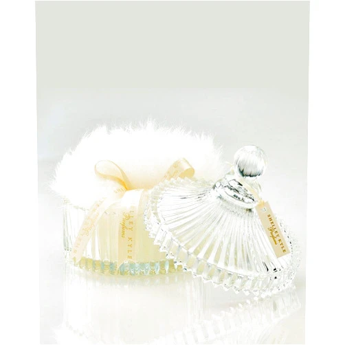 Shelley Kyle Large Powder Puff With Crystal Dish, 1 Count