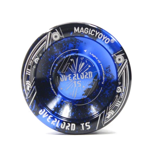 MAGICYOYO T5 Overlord Yo-Yo by MAGICYOYO (Black with Blue Splash)