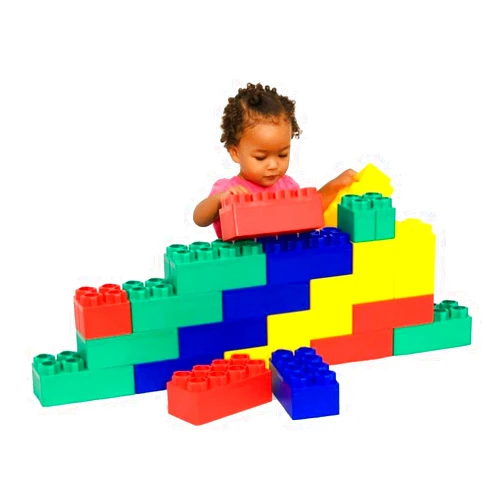 Kids Adventure 24pc Jumbo Blocks Preschool Set - 8