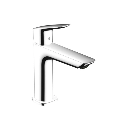 hansgrohe Logis Fine Modern 1-Handle 1-Hole 7-inch Tall Bathroom Sink Faucet in Chrome, 71253001