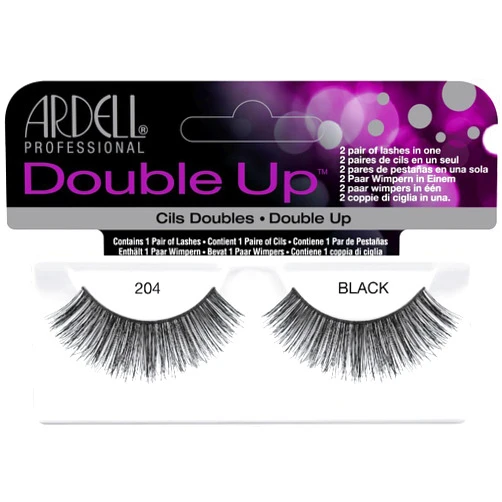 Ardell Double Up False Eyelashes #204 (Pack of 6)